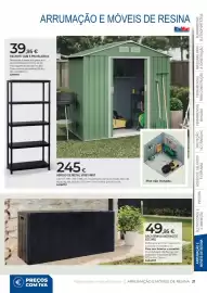Catálogo BigMat Página 27: Estante com 5 prateleiras €39,95, Arca Bravo Antracite Escuro €49,95