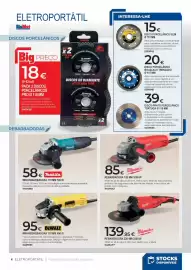 Catálogo BigMat Página 4: Mini-rebarbadora 115 mm makita €58,00, Mini-rebarbadora dewalt 115 mm 900 w €95,00