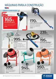 Catálogo BigMat Página 8: Lixadora 225 mm com led bigmat €170,00, Guincho elevador profissional es 150 neo €995,00