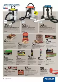 Catálogo BigMat Página 26: Lenha oliveira-sobreiro €5,99, Barbacon pastilhas acendalhas €1,29