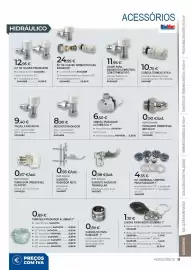 Catálogo BigMat Página 29: Suporte radiador reto €0,93, Válvula radiador €9,40