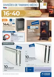 Catálogo BigMat Página 8: Estufa a gás provence negra €389,00, Radiador de alumínio rd €10,00
