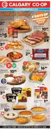 Calgary Co-op flyer Page 1: Breyers Creamery Style Ice Cream €3,99, Campbell's tetra broth €1,69