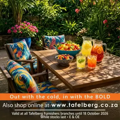 Tafelberg Furnishers (valid until 18-10)