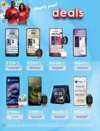 Chatz Connect brochure Page 16: OPPO A6 €399,00, Motorola edge 70 €549,00