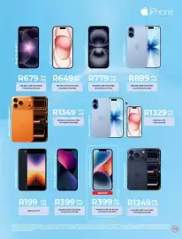 Chatz Connect brochure Page 19: IPhone 17 256GB 5G €899,00, IPhone SE 2022 €199,00