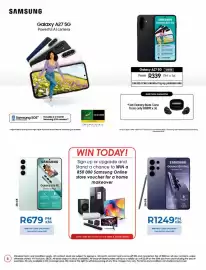 Chatz Connect brochure Page 8: SAMSUNG Galaxy S26 Ultra €1.249,00, Samsung Galaxy S26 FE €679,00