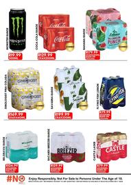 Prestons catalogue Page 4: Savanna Dry Premium Cider €199,99, Bahama Watermelon Punch Spirit Cooler €179,99