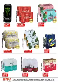 Prestons catalogue Page 4: Savanna Dry Premium Cider €199,99, Bahama Watermelon Punch Spirit Cooler €179,99