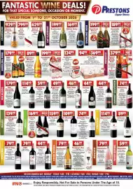 Prestons catalogue Page 1: Aperol Spritz Bundle Pack €379,99, KVV Mimosa Sparkling Spritzer €179,99