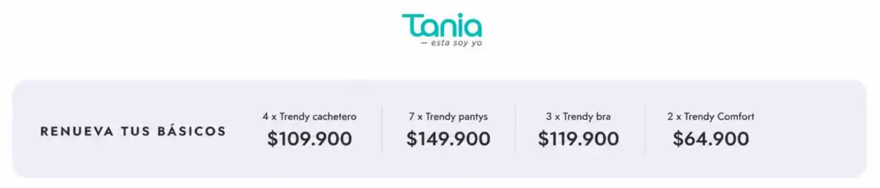 Catálogo Tania Página 1