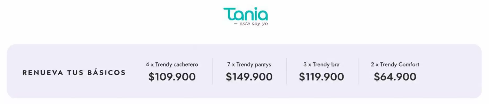 Tania (válido hasta 24-10)