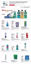 CVS weekly ad week 41 Page 15: Crest 3D White €3,99, Tom's of Maine toothpaste, mouthwash, deodorant or hello deodorant €4,00