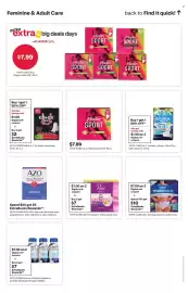 CVS weekly ad week 41 Page 9: Poise fresh protection pads €7,00, Playtex Sport €7,99
