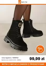 Born2be gazetka Strona 13: Botki z imitacji zamszu z przeszyciami €99,99