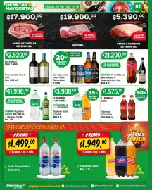 Catálogo Supermercados Damesco semana 41 Página 2: Coca Cola gaseosa €1.575,00, Canciller vino blend tinto €2.520,00