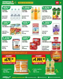Catálogo Supermercados Damesco semana 41 Página 3: Palau agua mineral sin gas €43.900,00, Noel puré de tomate €849,00