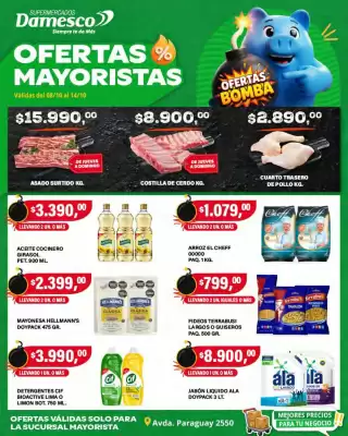 Damesco (válido hasta 14-10)