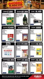 Catálogo Makro Página 4: Aro maní salado sin piel aro €14.875,00, La banda tomate triturado €10.330,00