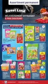 ALDI Dépliant week 43 Pagina 10: Assortiment permanent Sweet Land DÉLICIEUSEMENT EFFRAYANT À PRIX DISCOUNT GÉNÉRÉ PAR IA