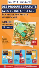 ALDI Dépliant week 43 Pagina 6: lun. 19/10 - sam. 24/10 DES PRODUITS GRATUITS AVEC VOTRE APPLI ALDI ÉCHANGEZ VOS POINTS