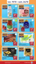ALDI Dépliant week 43 Pagina 7: GRATUIT AVEC VOTRE APPLI -550 PTS lun. 19/10 - sam. 24/10 MILSANI Crème à la Cuisine 7%