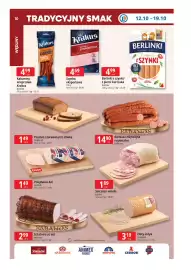 E.Leclerc gazetka tydzień 42 Strona 10: 10 10 WĘDLINY 4.99 Kabanosy wieprzowe Krakus Animex TRADYCYJNY SMAK ① 95 g, cena za