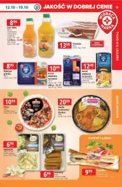 E.Leclerc gazetka tydzień 42 Strona 13: Łosoś wędzony na gorąco €10,99, Pizza Turini €10,99