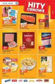 E.Leclerc gazetka tydzień 42 Strona 3: Kiełbasa Śląska z szynki Sokołów €10,99, Pierogi Kotwica €5,99