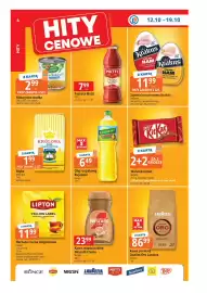 E.Leclerc gazetka tydzień 42 Strona 4: Wafelek KitKat €1,58, Olej rzepakowy Kujawski €6,49