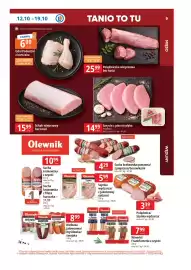 E.Leclerc gazetka tydzień 42 Strona 9: Schab wieprzowy bez kości €14,99, Udo/Podudzie z kurczaka €6,99
