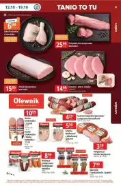 E.Leclerc gazetka tydzień 42 Strona 9: Schab wieprzowy bez kości €14,99, Udo/Podudzie z kurczaka €6,99
