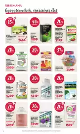 Rossmann akciós újság hét 42 Oldal 2: Eurovit oliva-d kapszula €1.899,00