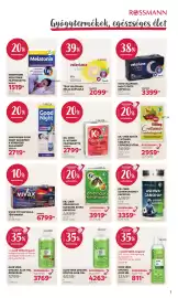 Rossmann akciós újság hét 42 Oldal 3: Aloe vera organic rostos aloe ital €4.263,00