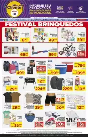 Folheto Carrefour semana 41 Página 10: Mês do Cliente meu INFORME SEU CPF NO CAIXA PARA DESBLOQUEAR AS VANTAGENS. Cash Back