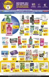 Folheto Carrefour semana 41 Página 8: Mês do Cliente meu INFORME SEU CPF NO CAIXA PARA DESBLOQUEAR AS VANTAGENS. Cash Back