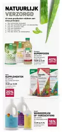 Ekoplaza folder week 42 Pagina 14: Sonett wasmiddelen of -verzachters €9,76, Purasana SUPERFOODS €6,53