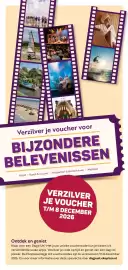 Ekoplaza folder week 42 Pagina 8: Verzilver je voucher voor BIJZONDERE BELEVENISSEN Actief Kunst & cultuur • Pretparken &