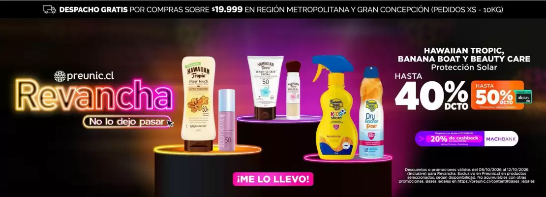 Preunic (válido hasta 8-10)