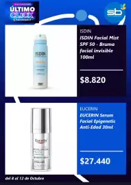 Catálogo Salcobrand Página 3: Eucerin serum facial epigenetico anti-edad €27.440,00, Isdin facial mist €8.820,00