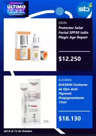 Catálogo Salcobrand Página 4: Protector solar facial spf50 isdin magic age repair €12.250,00