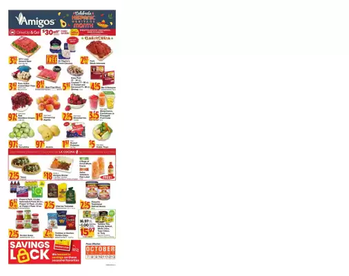 Amigos United weekly ad (valid until 13-10)