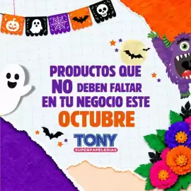 Catálogo Tony Super Papelerías Página 1