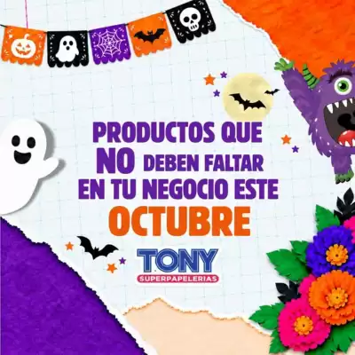 Tony Super Papelerías (válido hasta 2-11)
