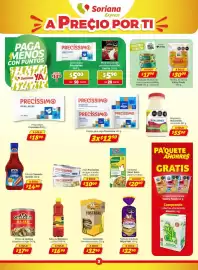 Folleto Soriana Express Página 2: Precíssimo pastas para sopa €3.870,00, Knorr caldo de pollo 12 cubos €2.000,00