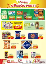 Folleto Soriana Express Página 3: Rocko Marinela €5,00, Cereales Kellogg's €500,00