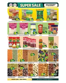 Bigmart leaflet Page 3: Mabroom Dates/Belgium Chocostick €39,99, Almond 27/30 USA/Roasted Cashew Nut €39,99