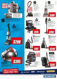 The Good Guys catalogue Page 22: Electrolux PURE C9 Origin Bagless Vacuum €249,00
