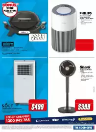 The Good Guys catalogue Page 23: Weber Baby Q1000N LP - Midnight Black €389,00, SÔLT 2.6kW Portable Air Conditioner €499,00