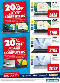 The Good Guys catalogue Page 4: Acer Aspire Lite 14 14" Laptop €598,00